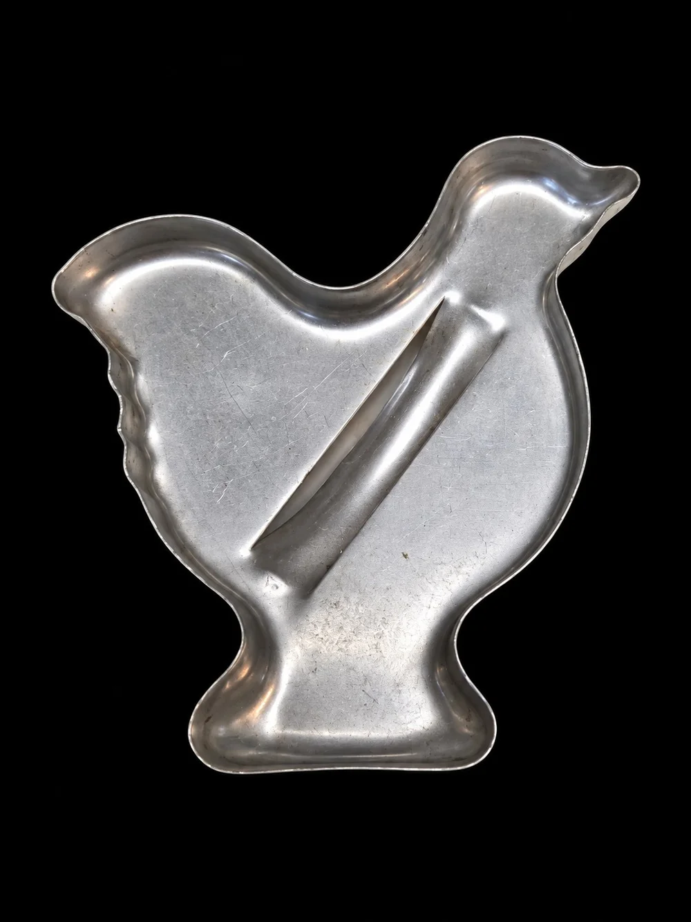Vintage Aluminum Hen Cookie Cutter - Excellant Condition 3.5